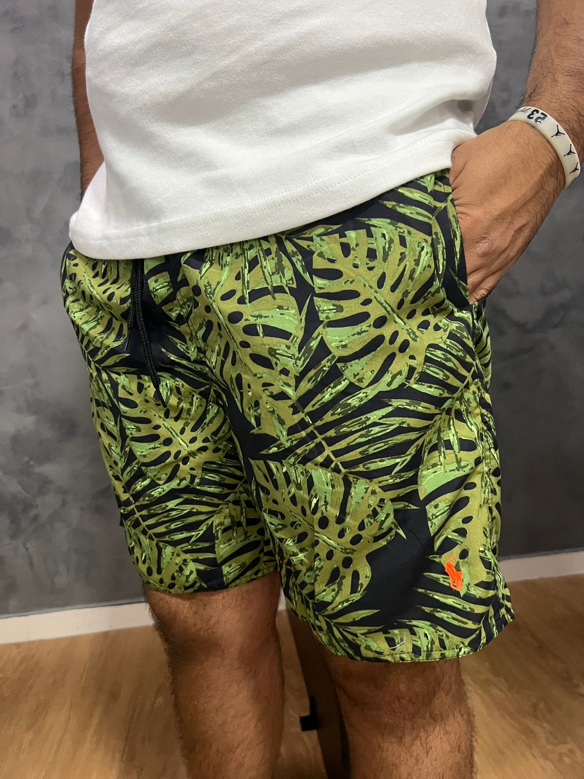 Shorts Praia Ralph Lauren Verde