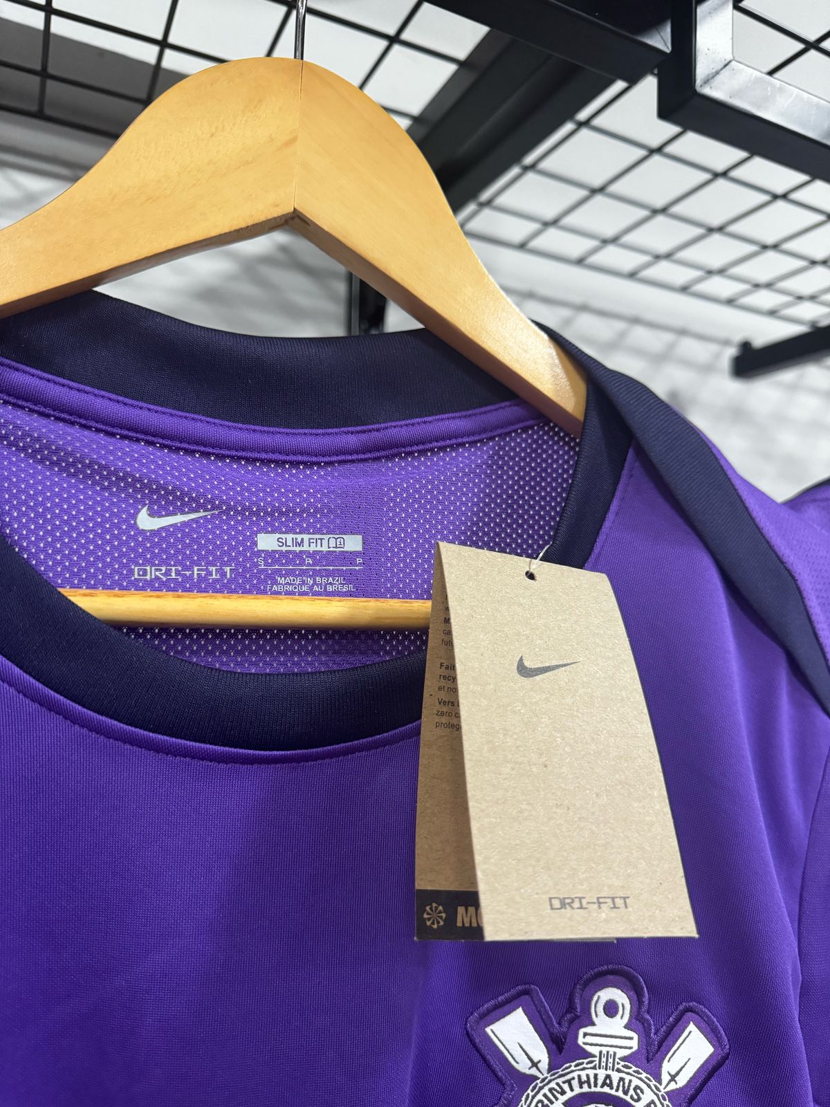 Camisa Corinthians Treino 25/26 Nike Roxo