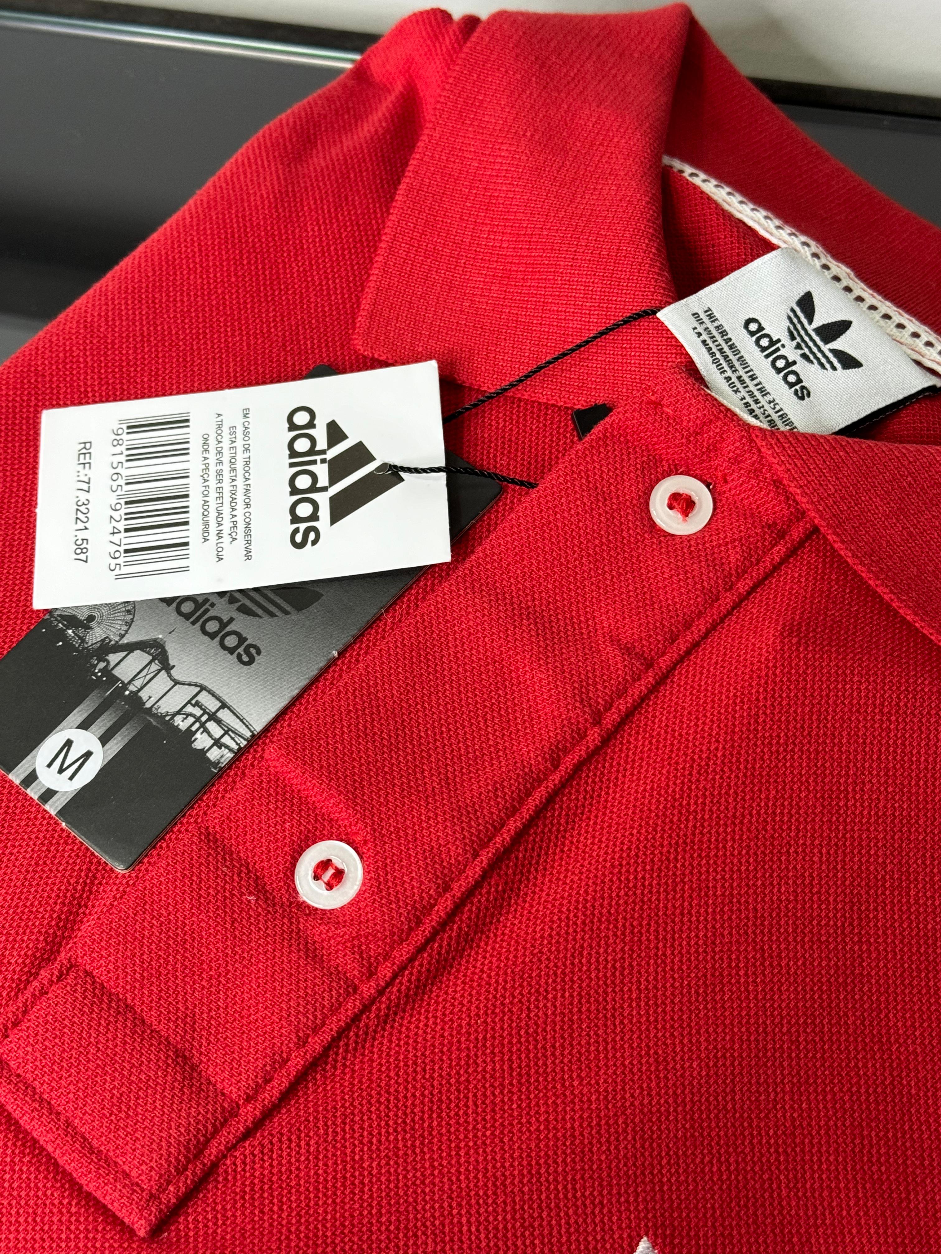 Gola Polo Adidas Vermelha