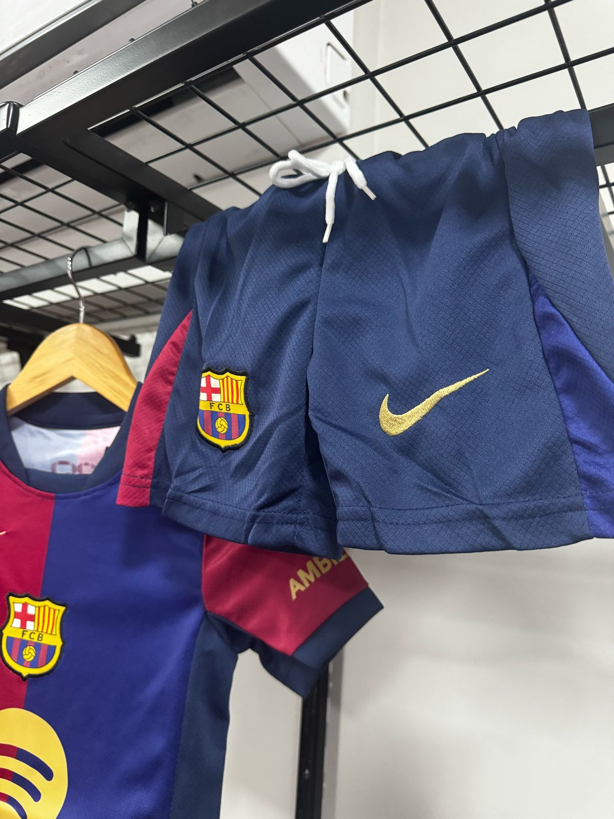 Conjunto Barcelona I 2024/25 Nike Azul
