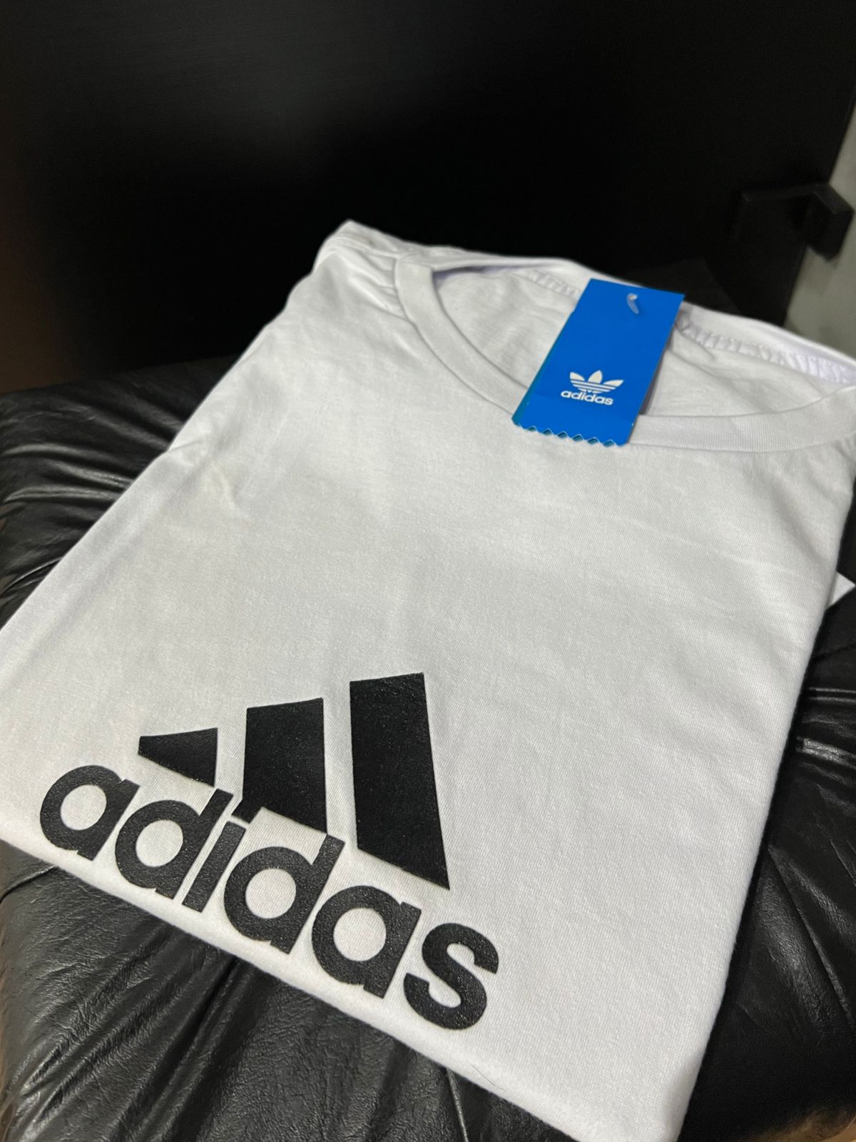 Regata plus size Adidas Branca