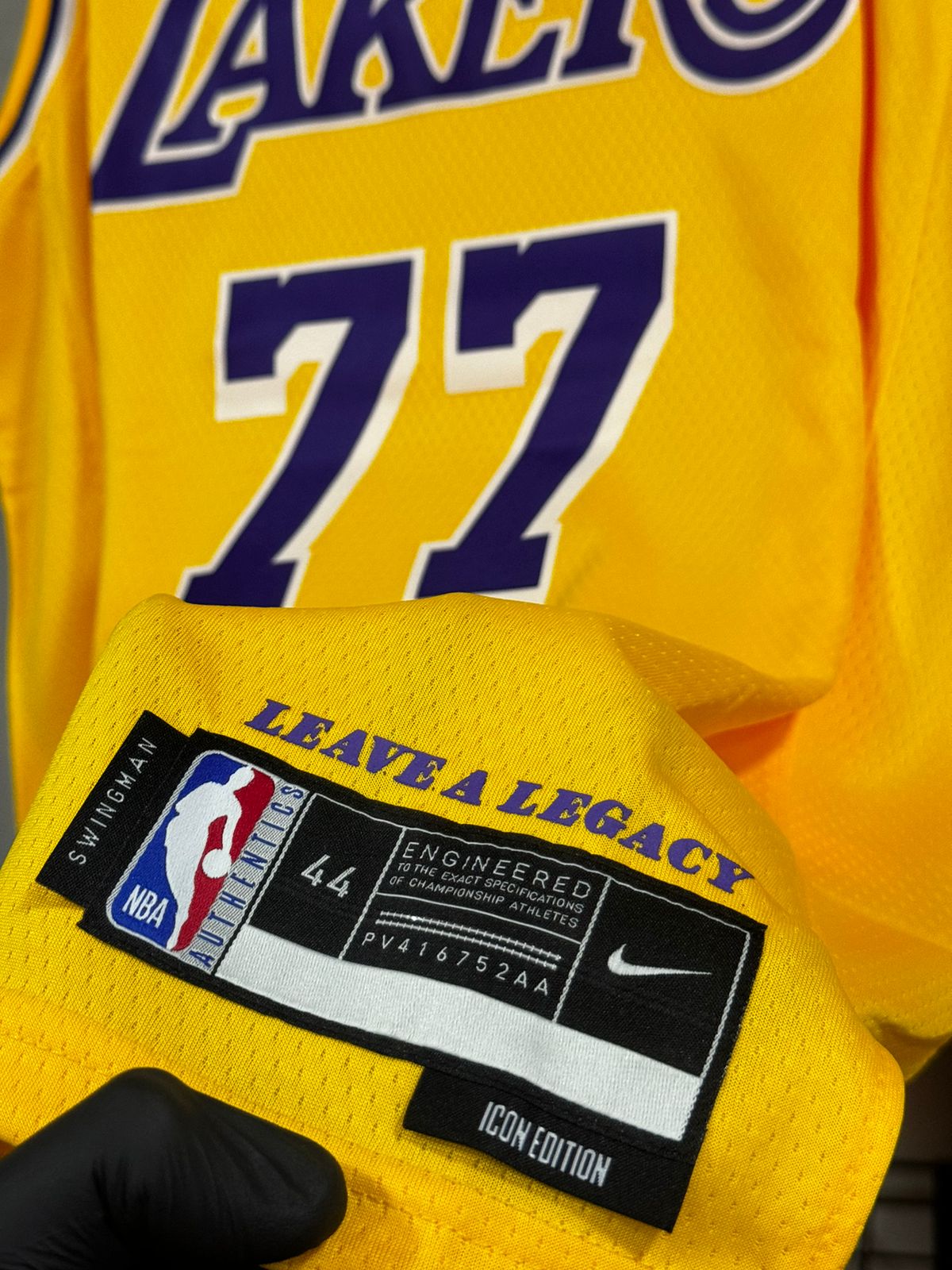 Regata NBA Luka Doncic Nike Amarelo