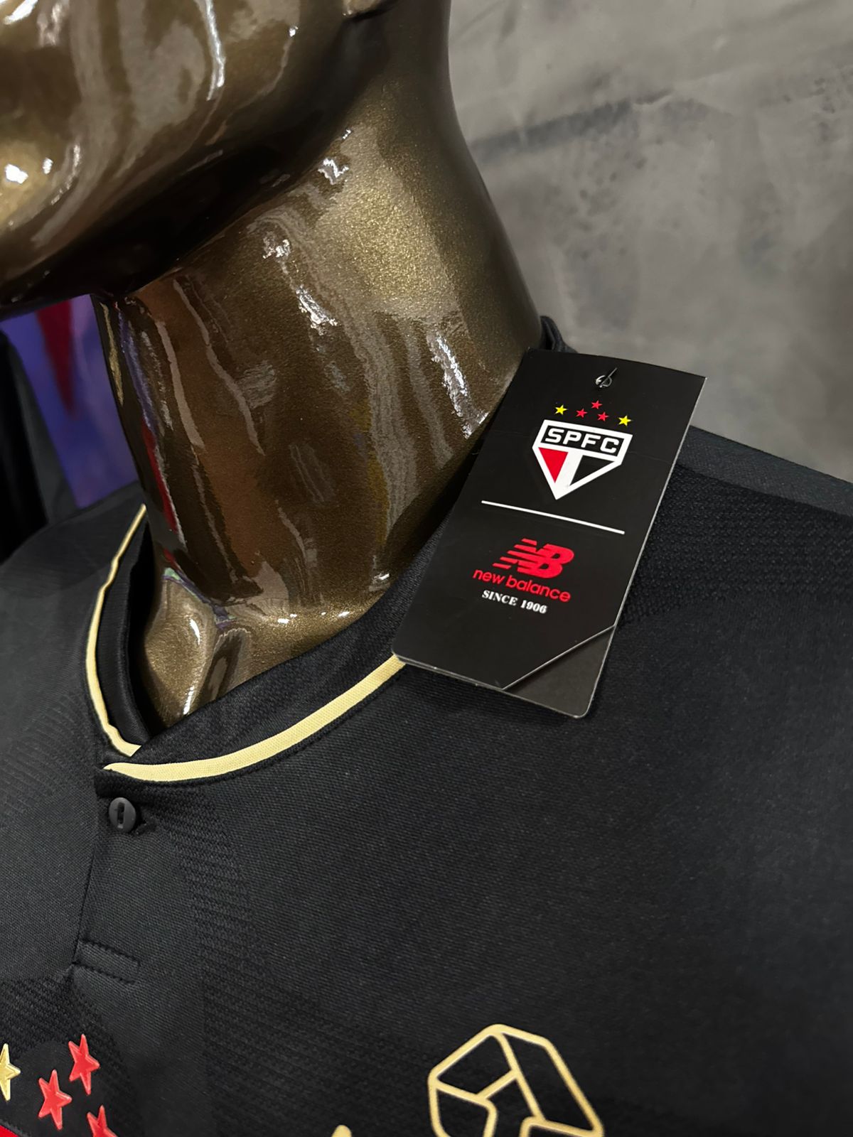 São Paulo III 25/26 New Balance Preto