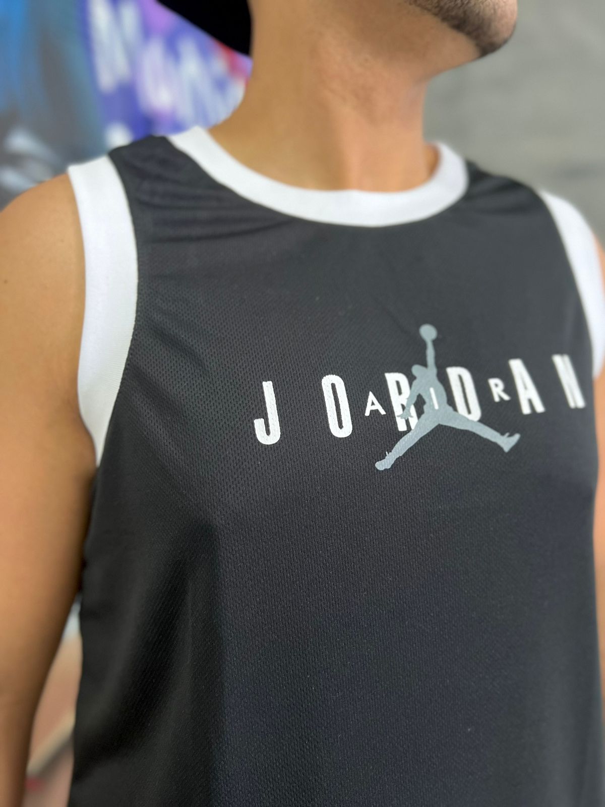 Regata Drifit Jordan Preto