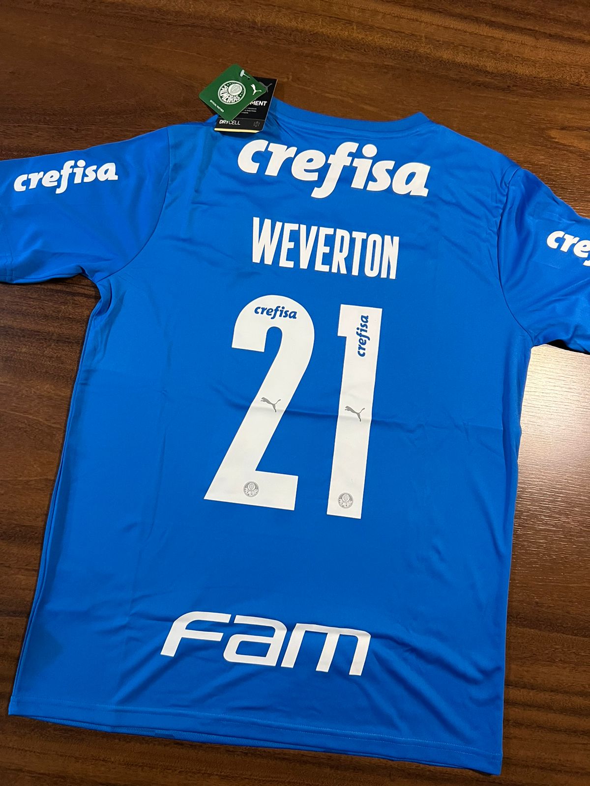 Camisa Palmeiras (Patrocínio Completo + Personalização + 3 Patch) Puma Verde