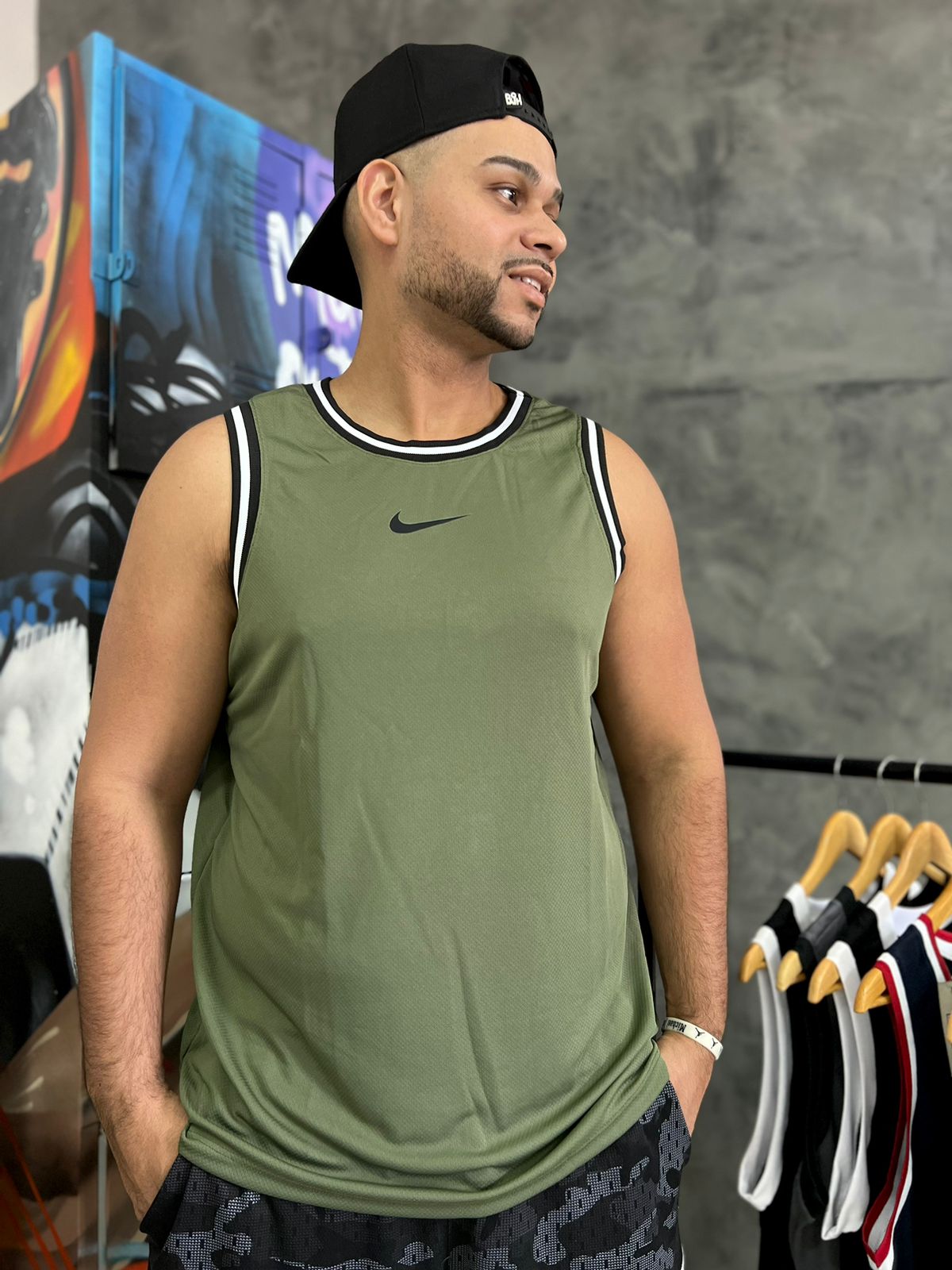 Regata Drifit Nike Verde