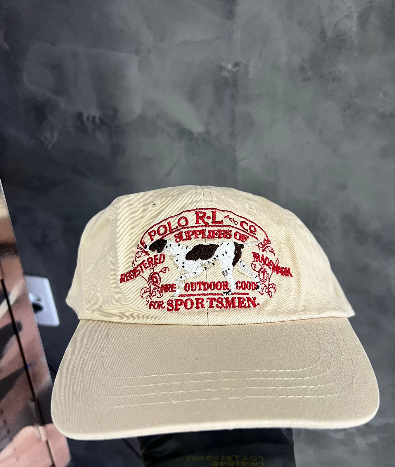 Boné Importado RL Polo Bege