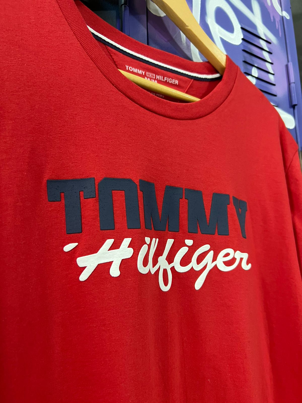 Camiseta Linha Griff Tommy Vermelho