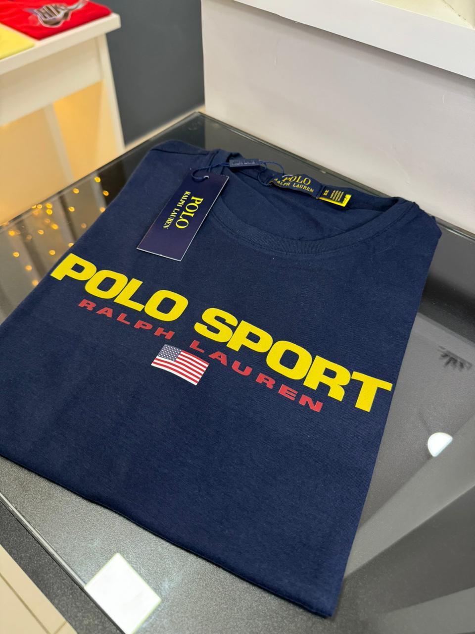 Camiseta Importada Polo Azul