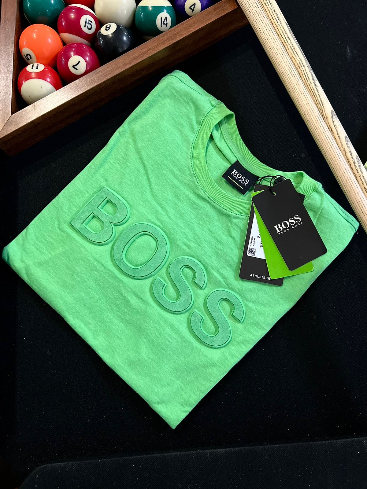 Camiseta Linha Griff Hugo Boss Verde
