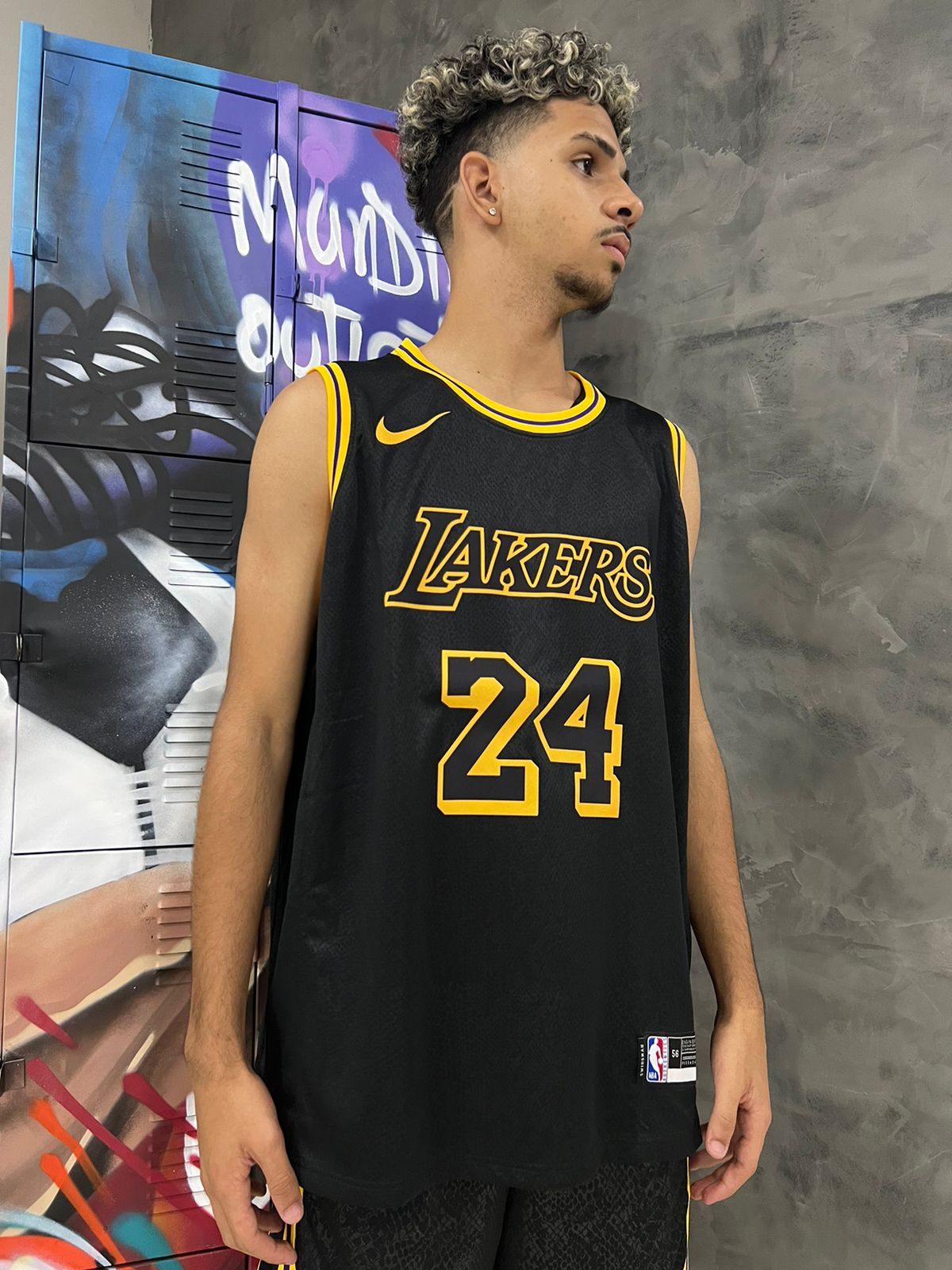 Regata NBA Nike Preto