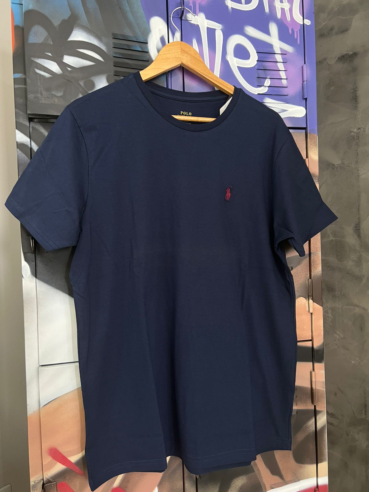 Camiseta Linha Griff Ralph Lauren Azul