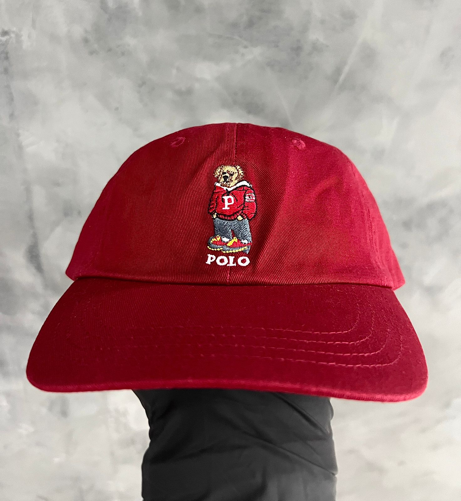 Boné Importado Bear Polo Vermelho