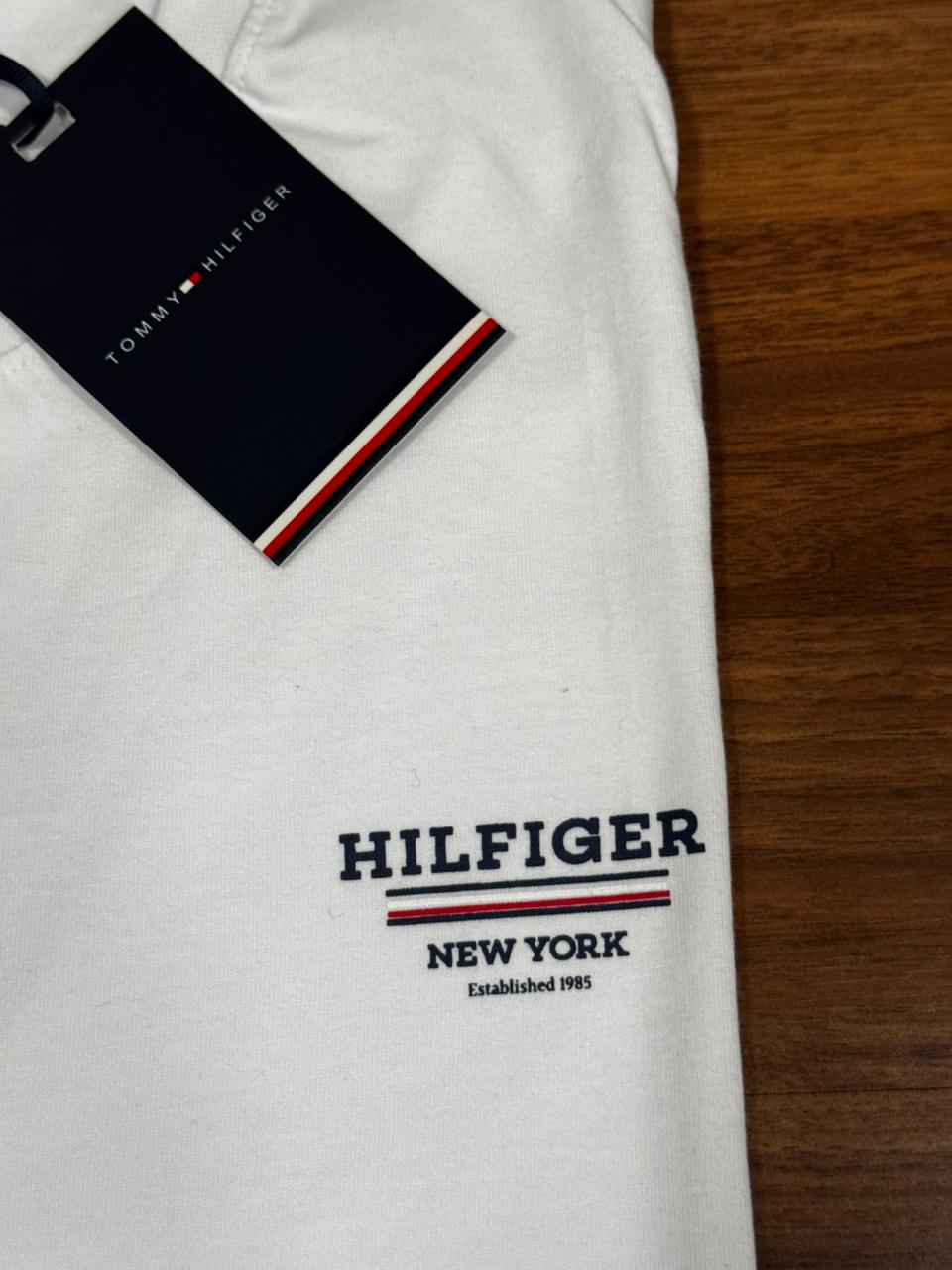 Camiseta Seda Pima Tommy Branca