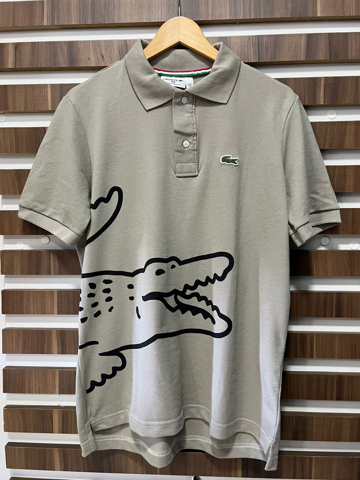 Gola Polo Lacoste Bege