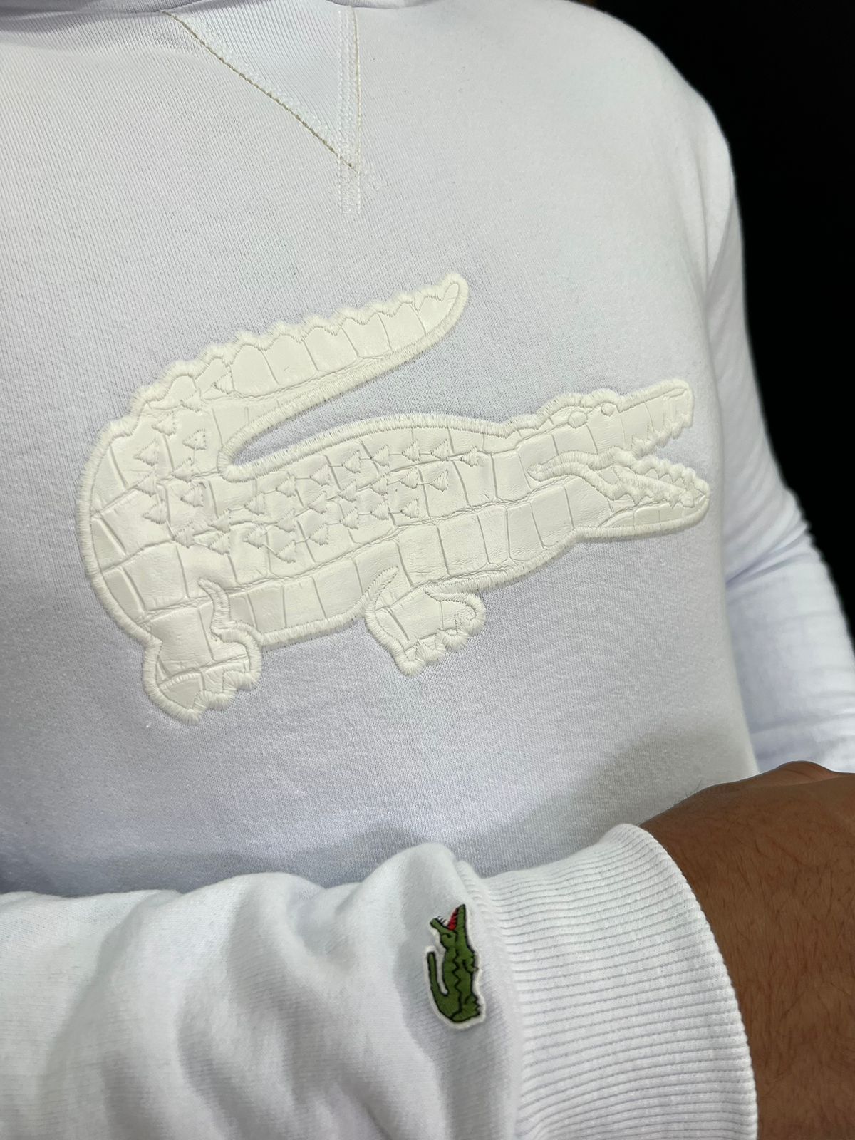 Blusa Importada Lacoste Branco