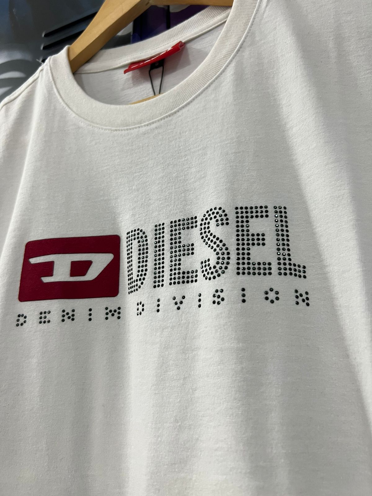 Camiseta Linha Griff Diesel Branco