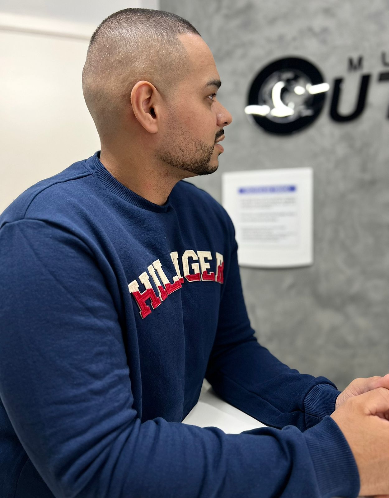 Blusa Importada Tommy Azul