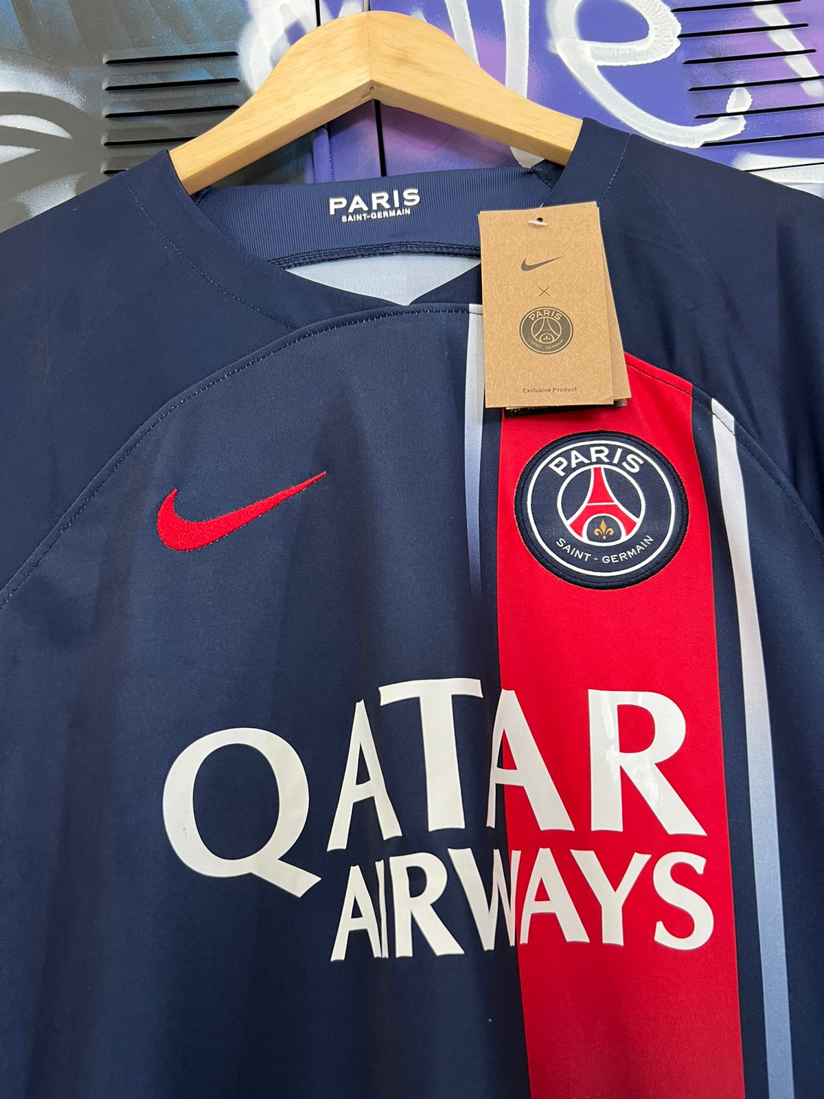 Camisa PSG  Home 23/24 Nike Azul