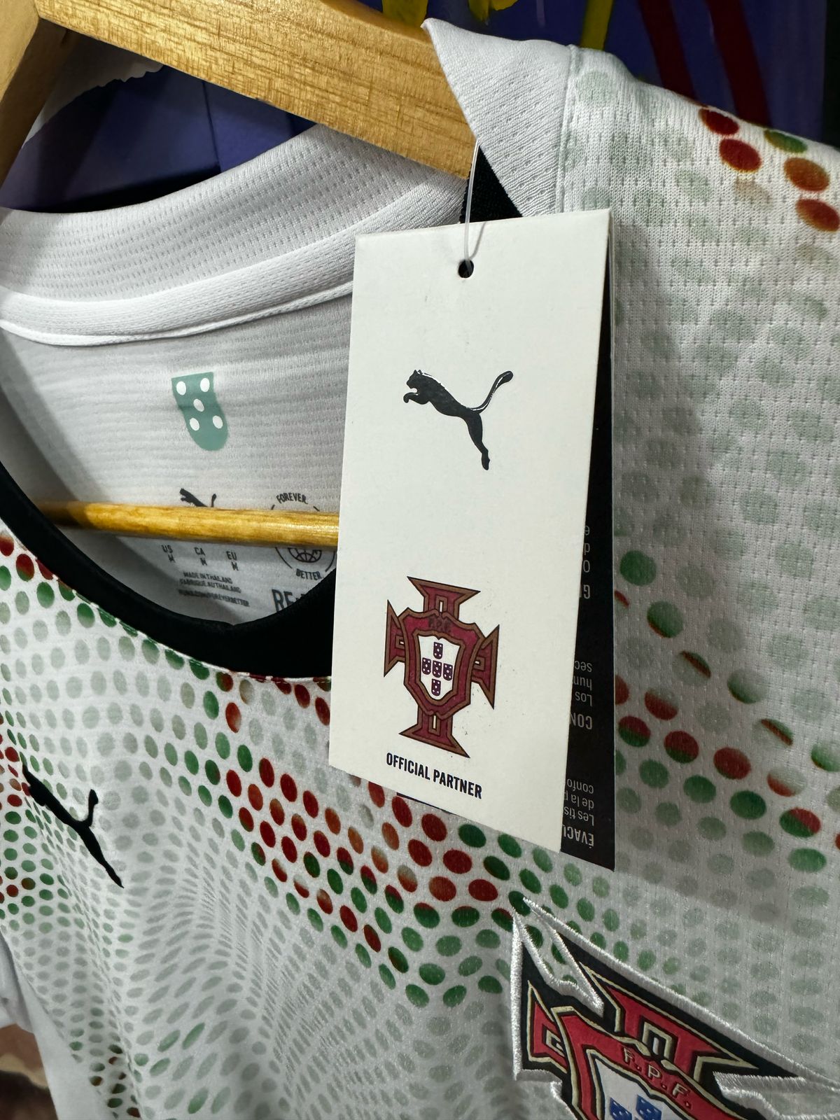 Camisa Portugal 25/26 Puma Branca