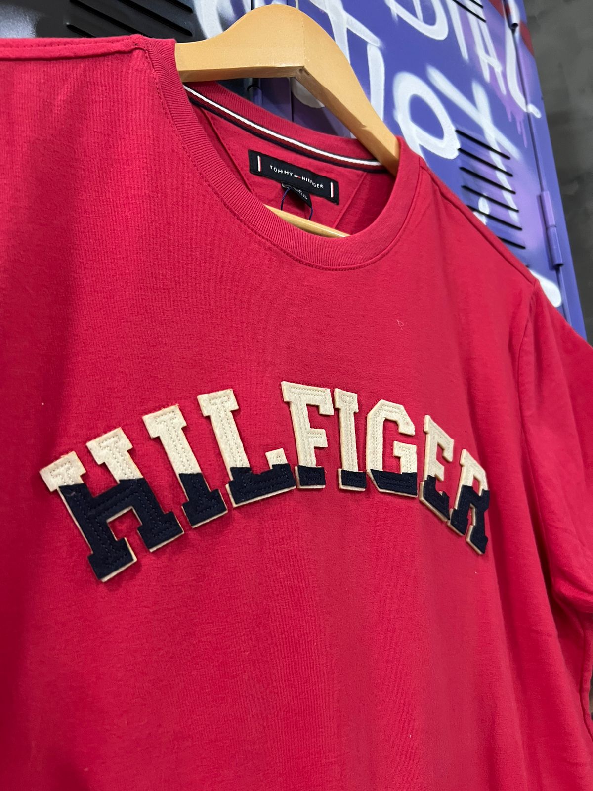 Camiseta Linha Griff Tommy Vermelho