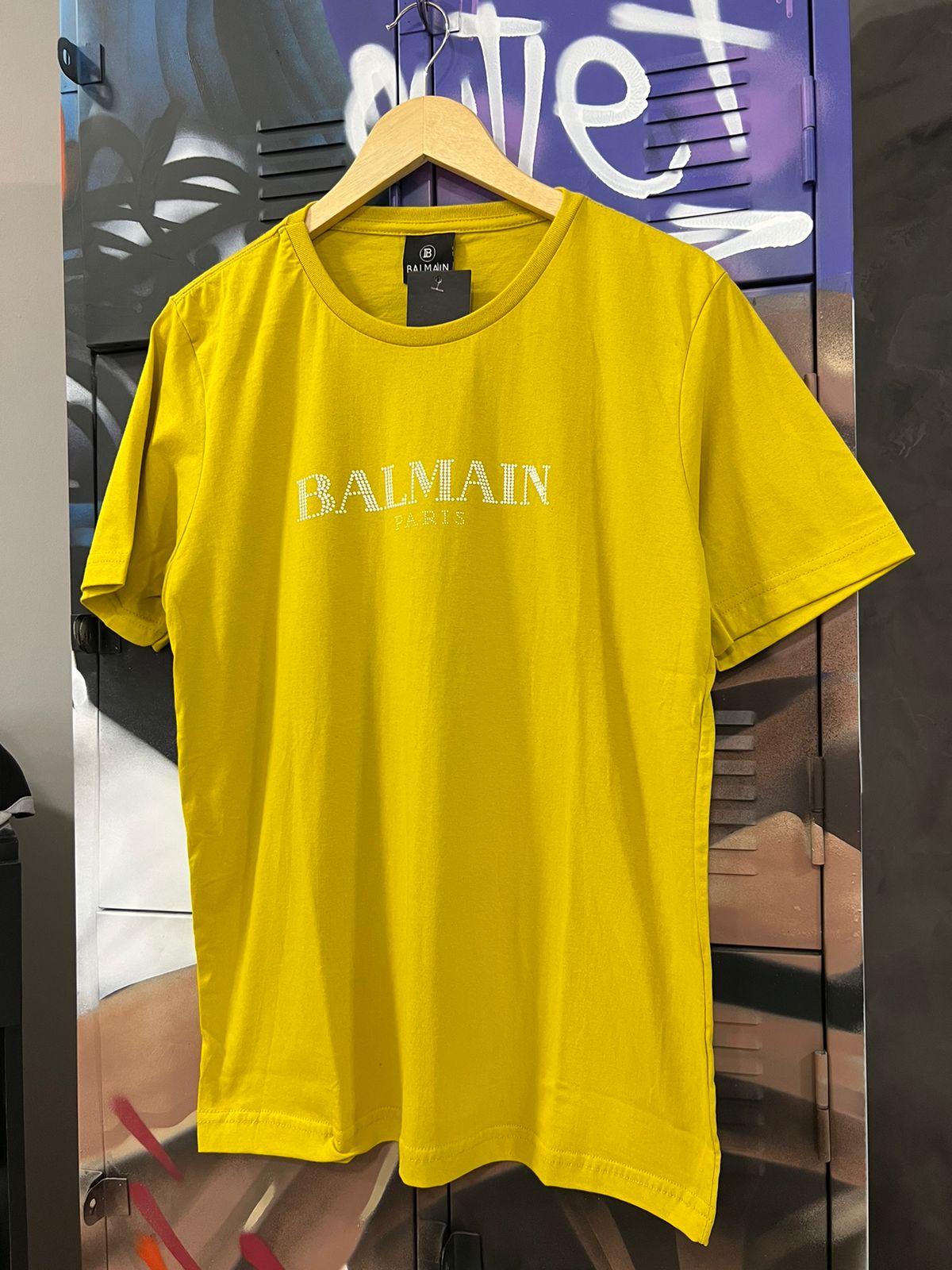 Camiseta Balmain Amarelo