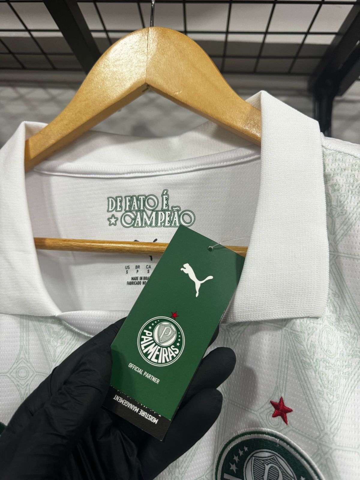 Camisa Palmeiras 25/26 Feminina Puma Branca