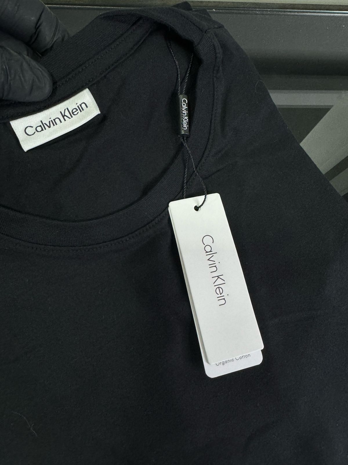Camiseta Seda Pima Calvin Klein Preto