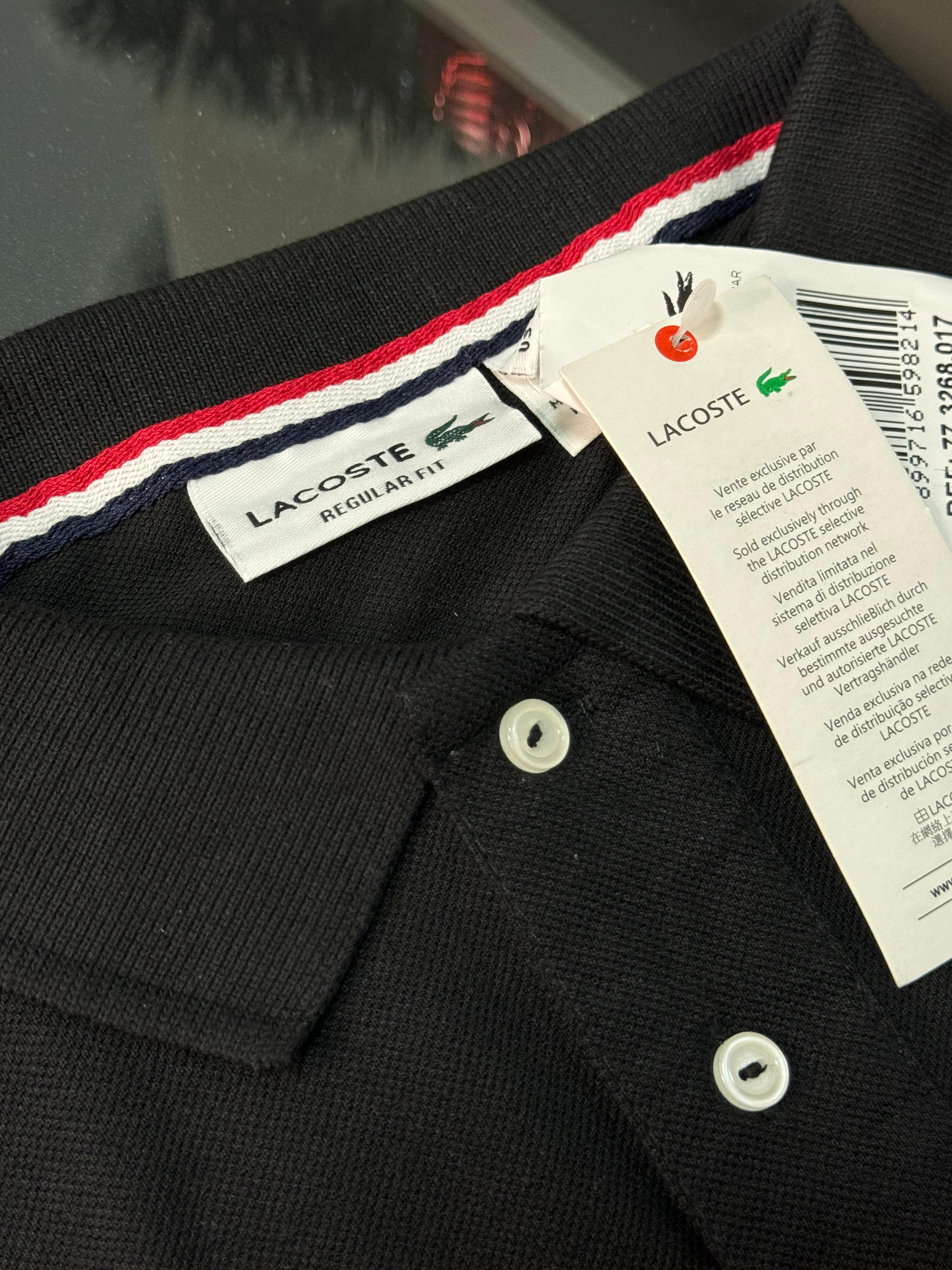 Gola Polo Lacoste Preto