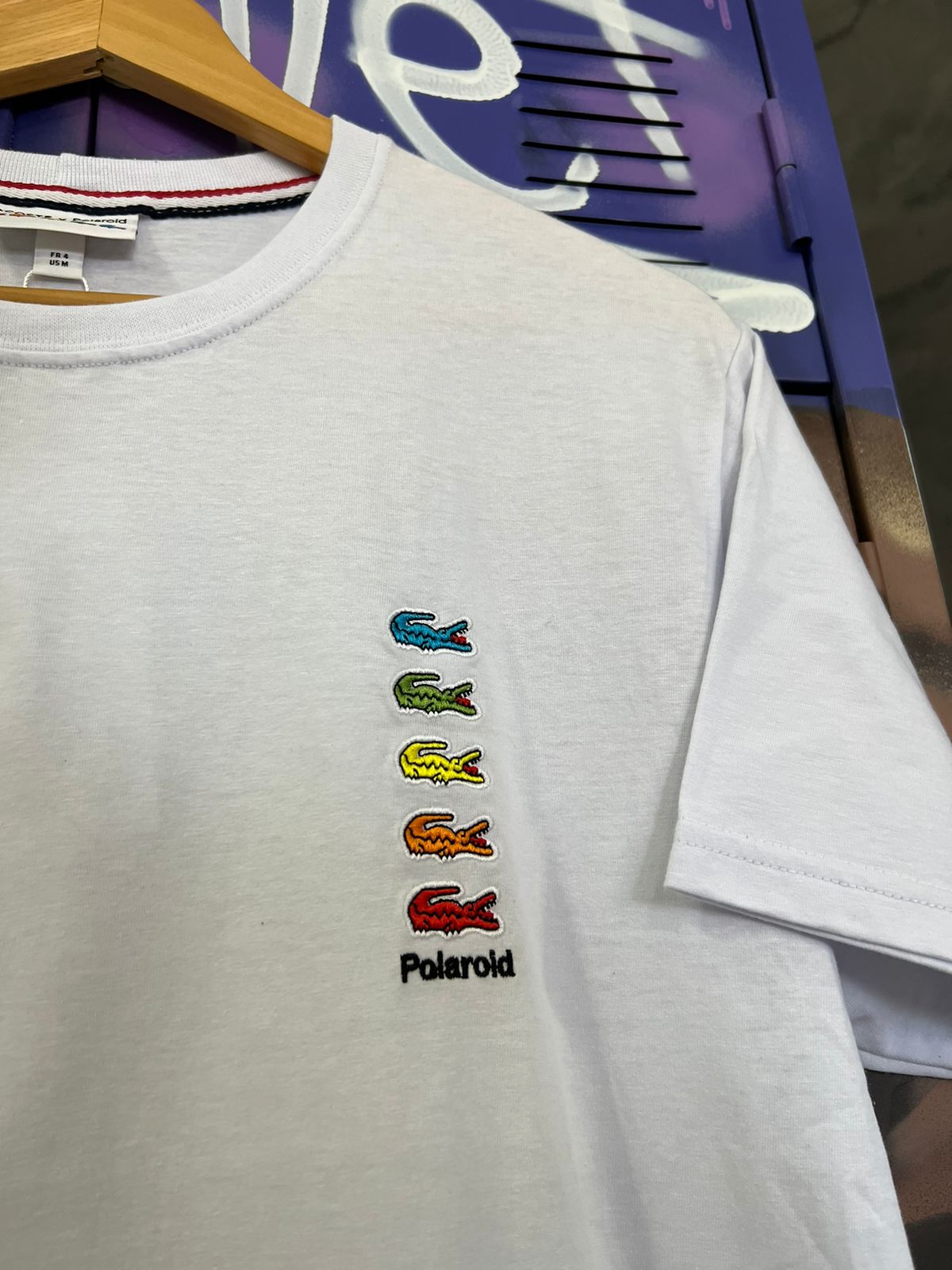 Camiseta Lacoste Branca