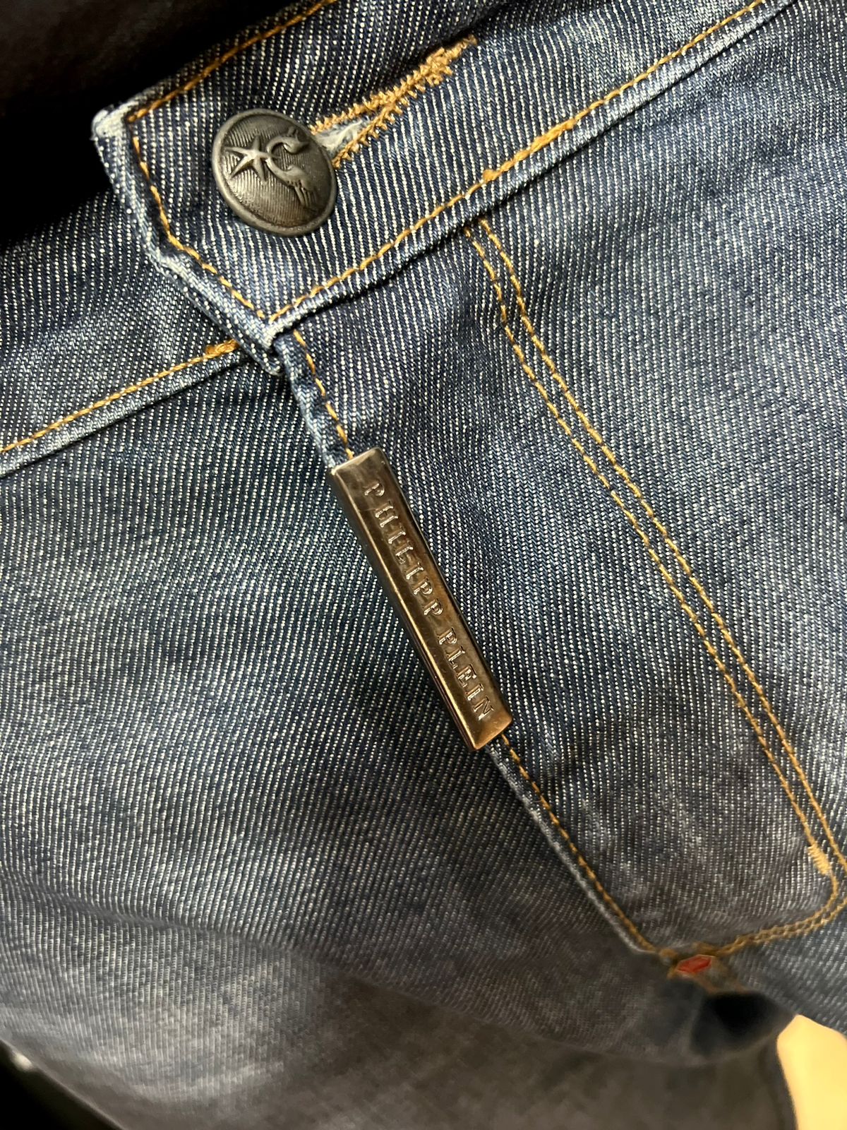 Bermuda Jeans Philipp Plein Azul