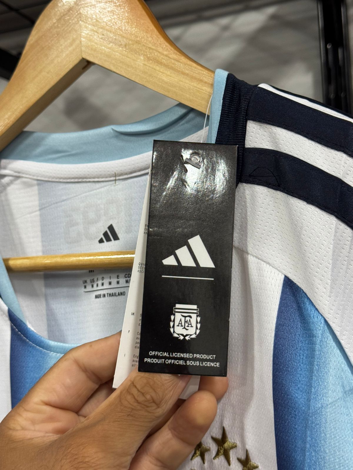 Camisa Seleção Argentina 2026 Adidas Branco