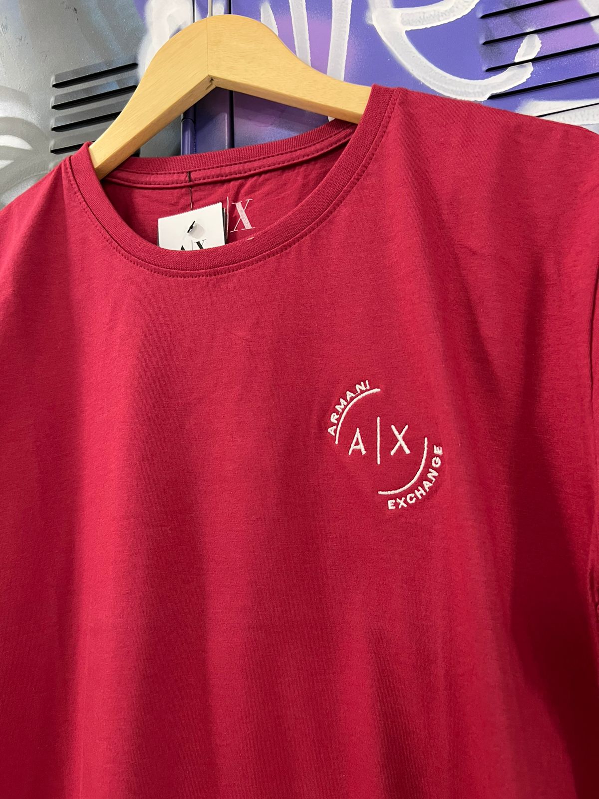 Camiseta Armani Vermelha