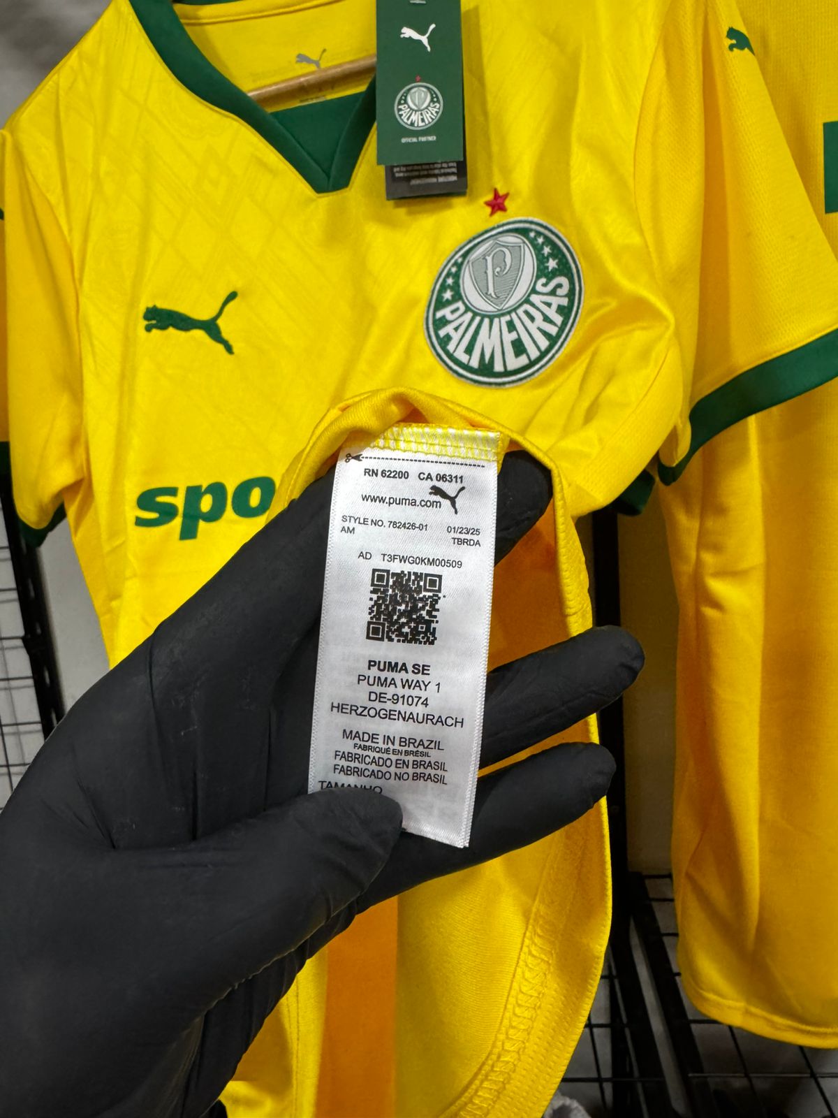 Palmeiras III 25/26 Puma Amarelo