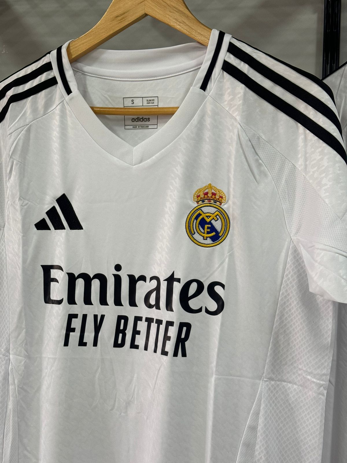 Real Madrid 24/25 Adidas Branco