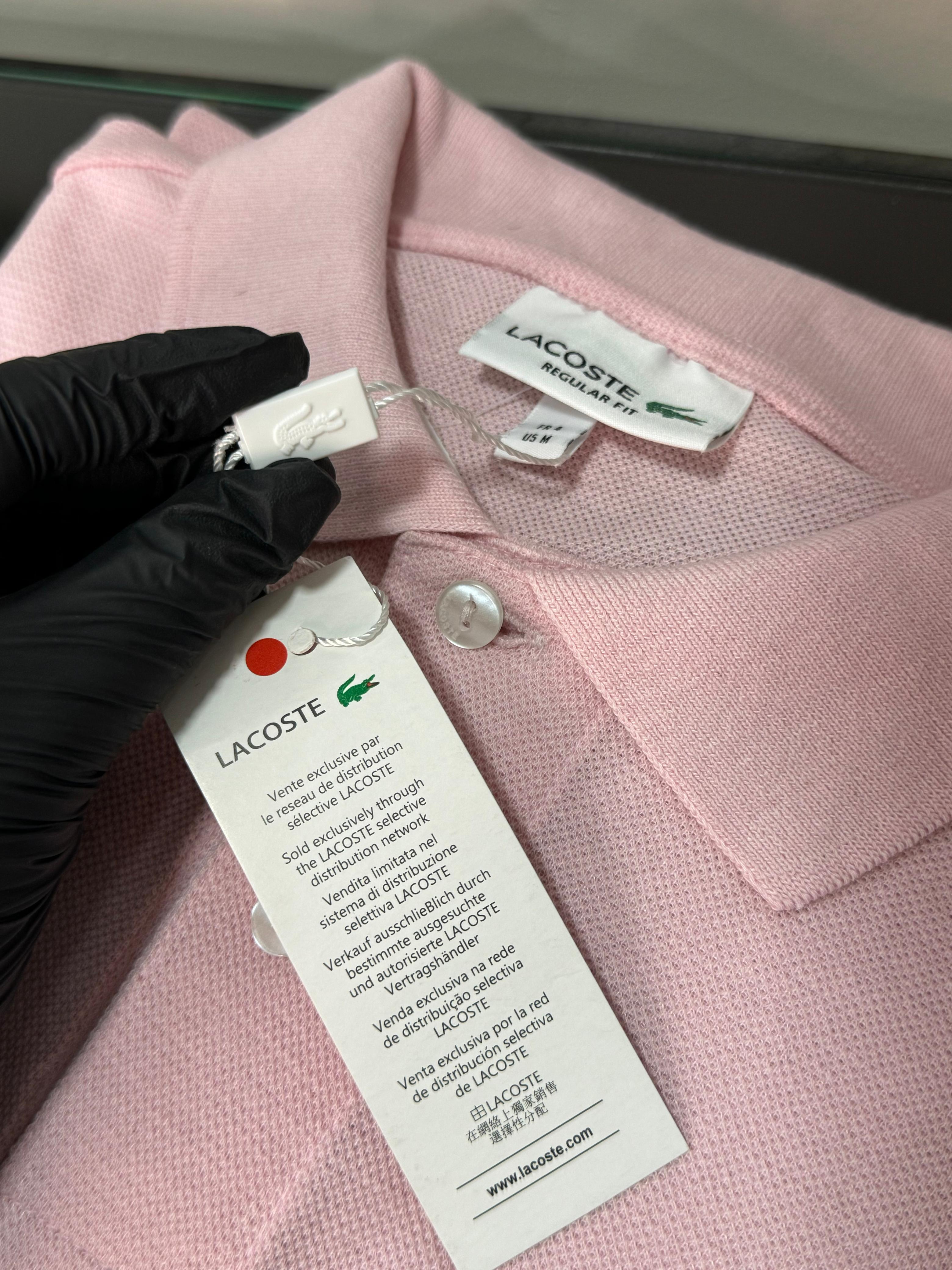 Gola Polo Lacoste Rosa