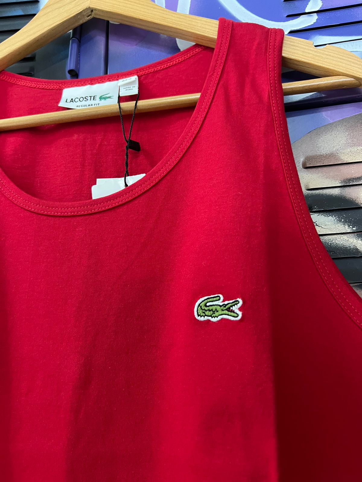 Regata Lacoste Vermelho