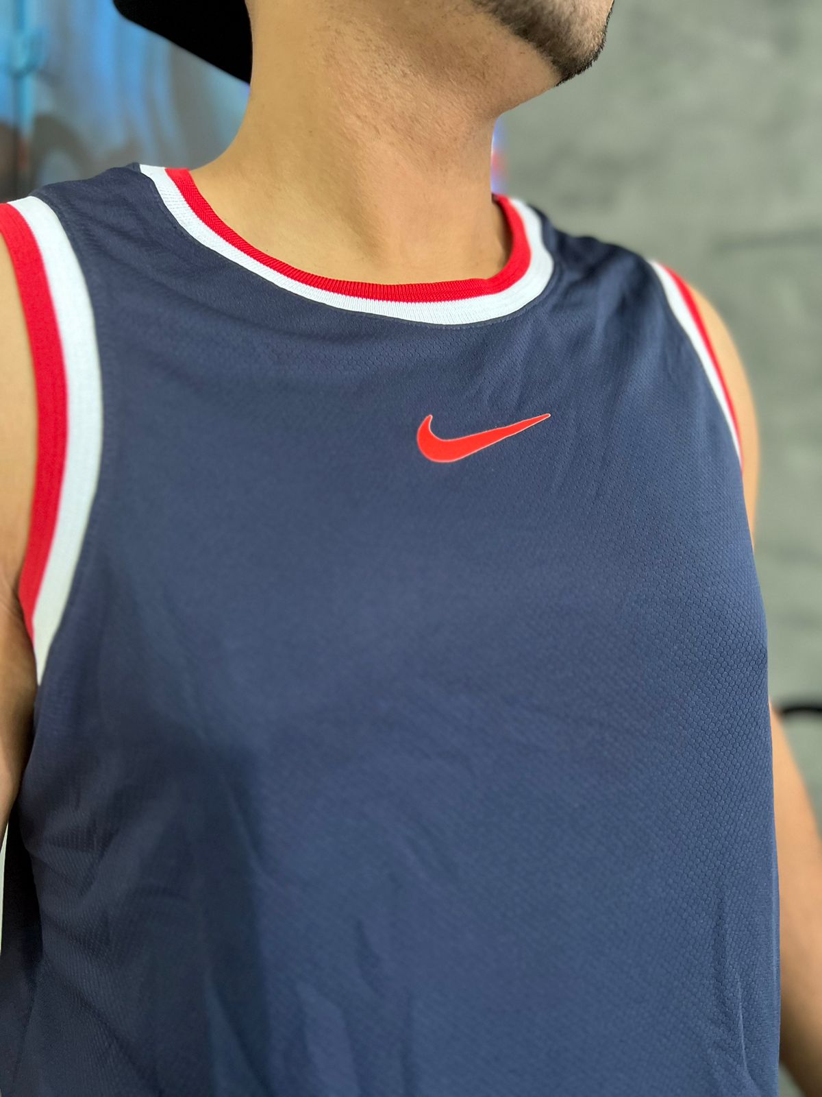 Regata Drifit Nike Azul