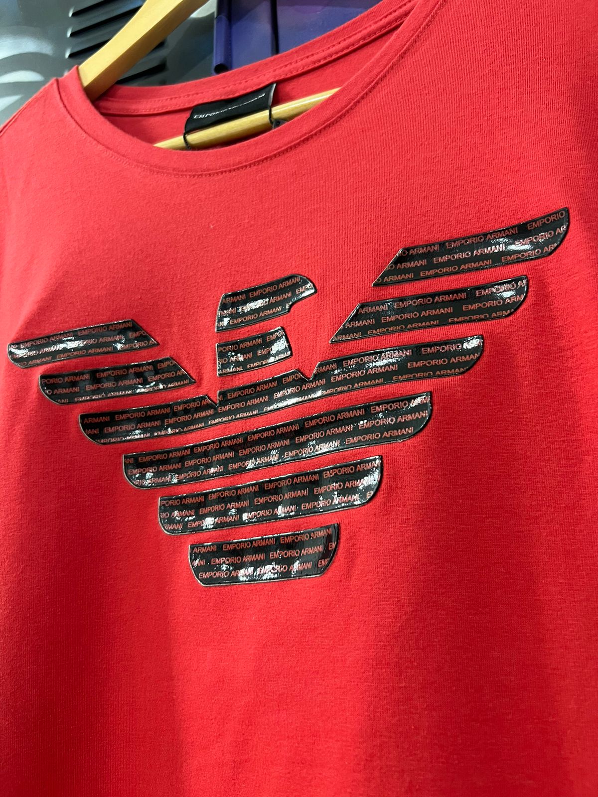 Camiseta Linha Griff Armani Vermelho