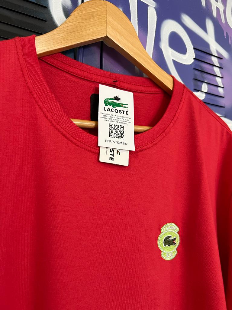 Camiseta Lacoste Vermelho