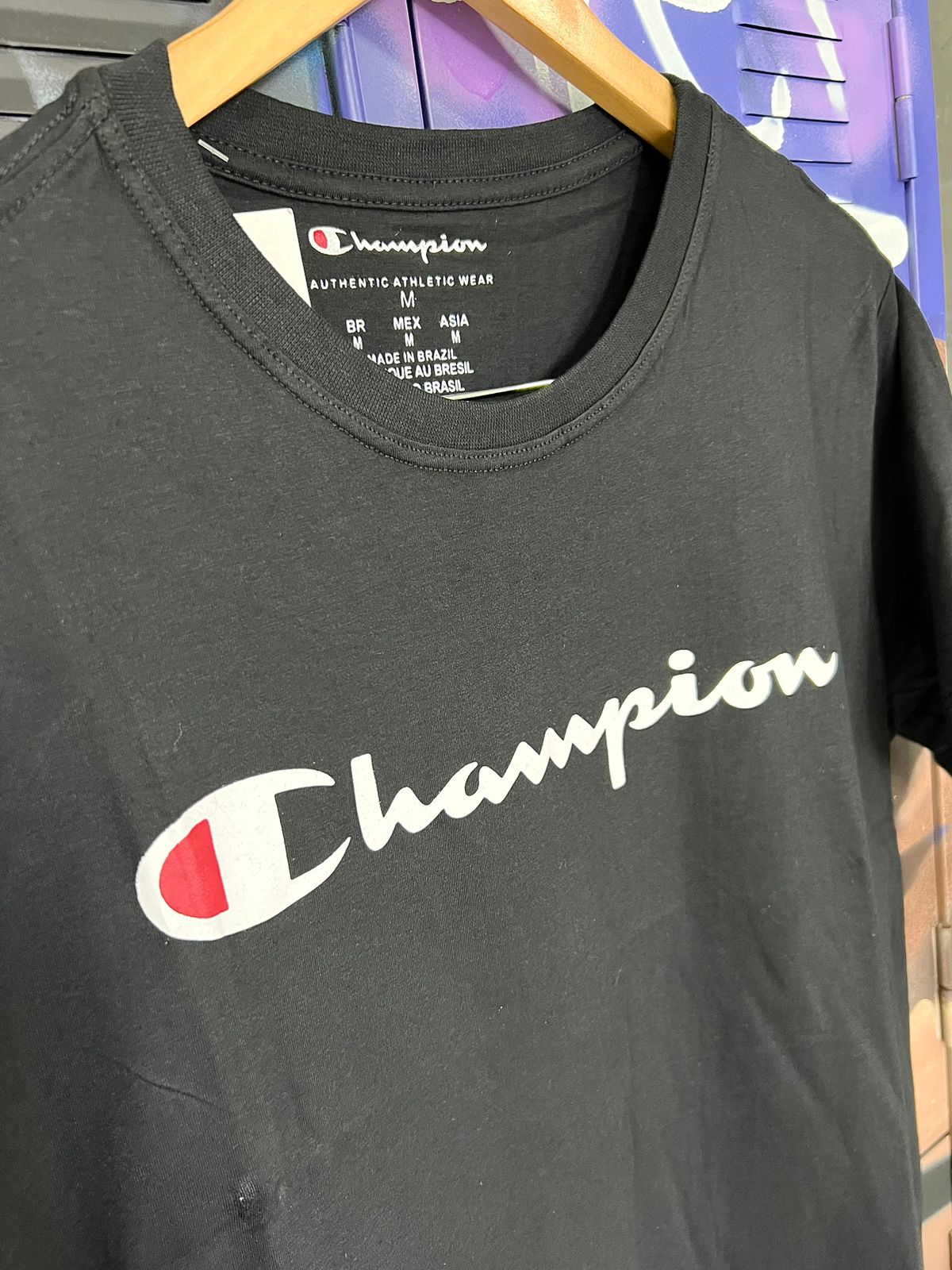 Camiseta Champiom Preto