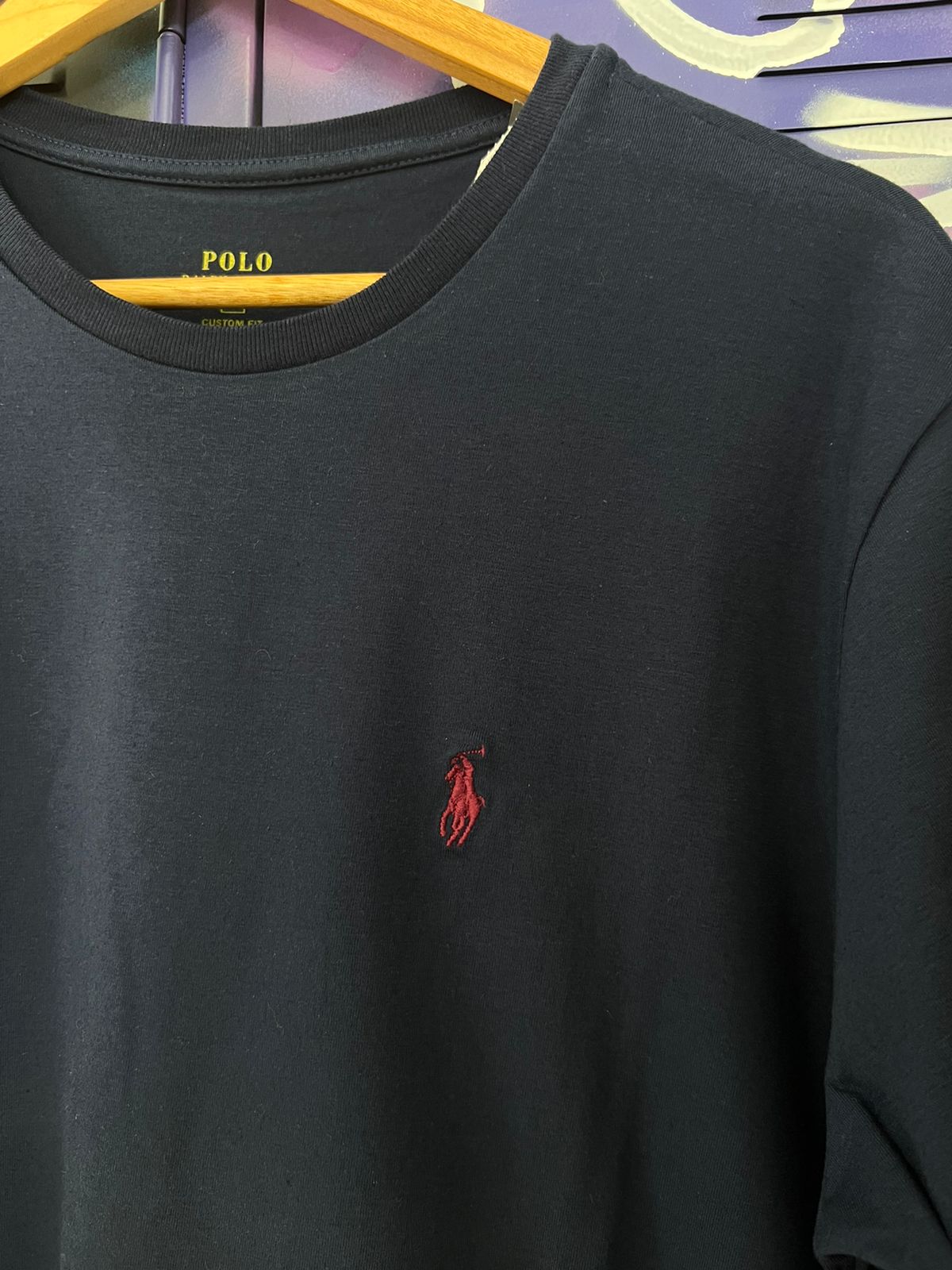 Camiseta Linha Griff Ralph Lauren Azul