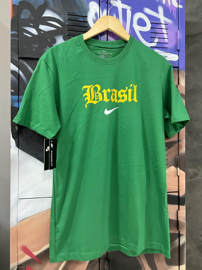 Camiseta Algodão Nike Verde