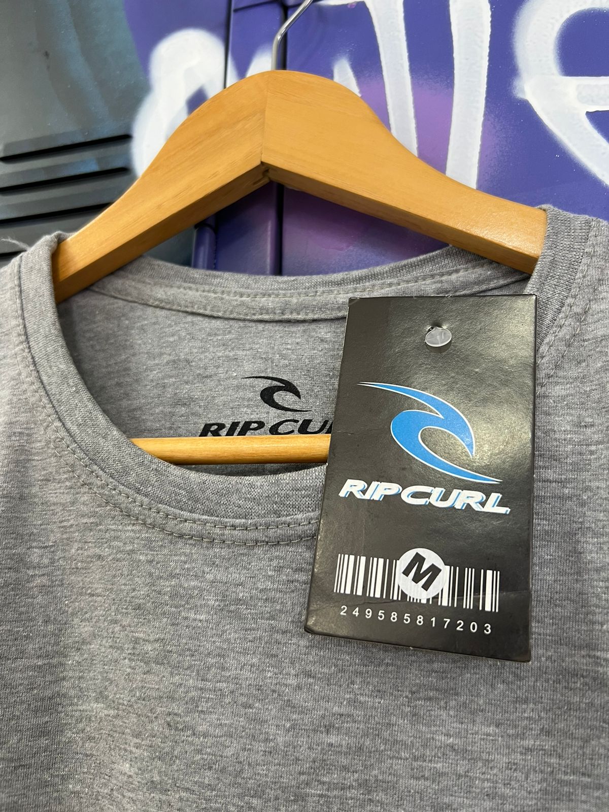 Camiseta Rip Curl Cinza