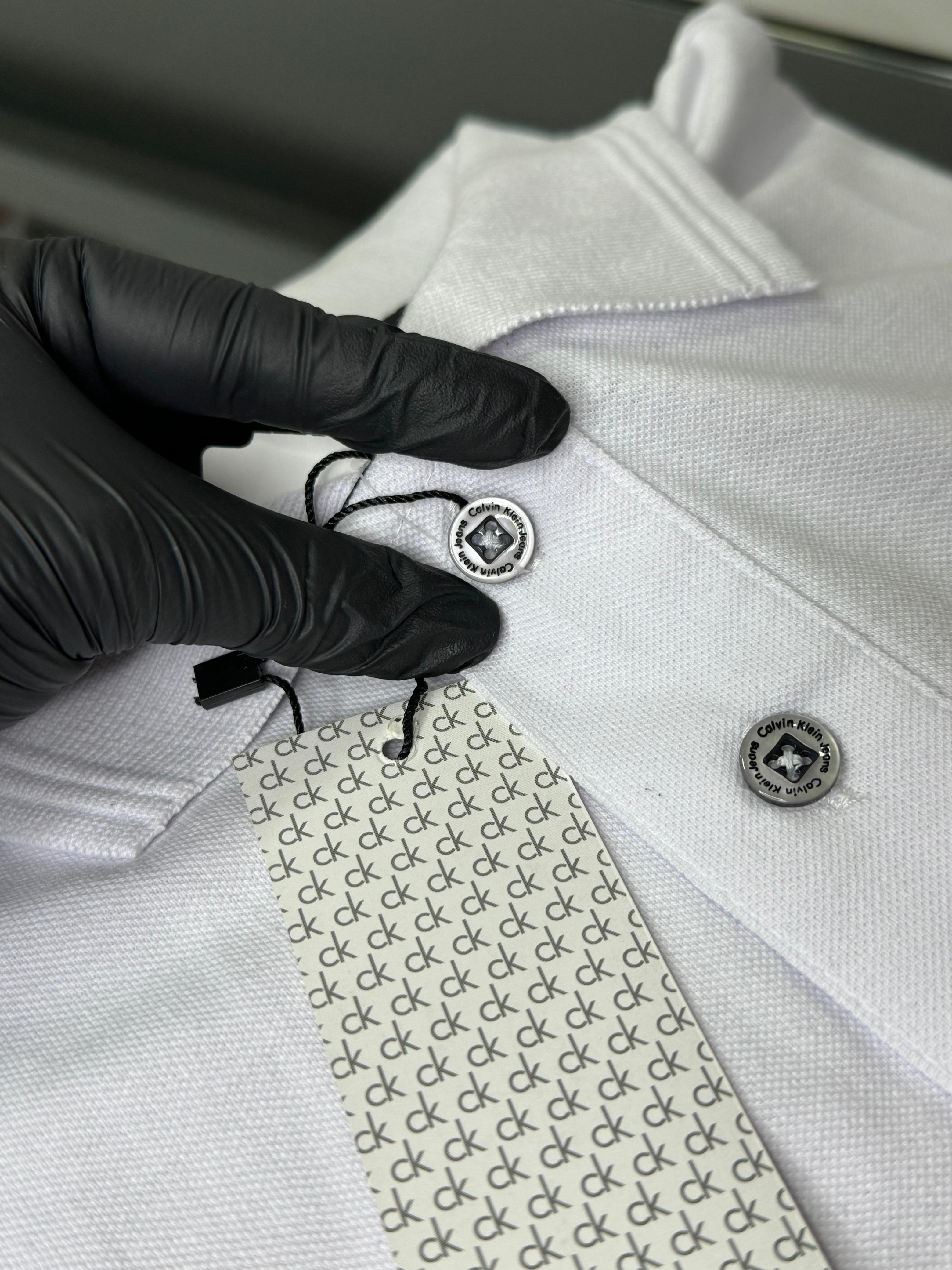 Gola Polo Calvin Klein Branca