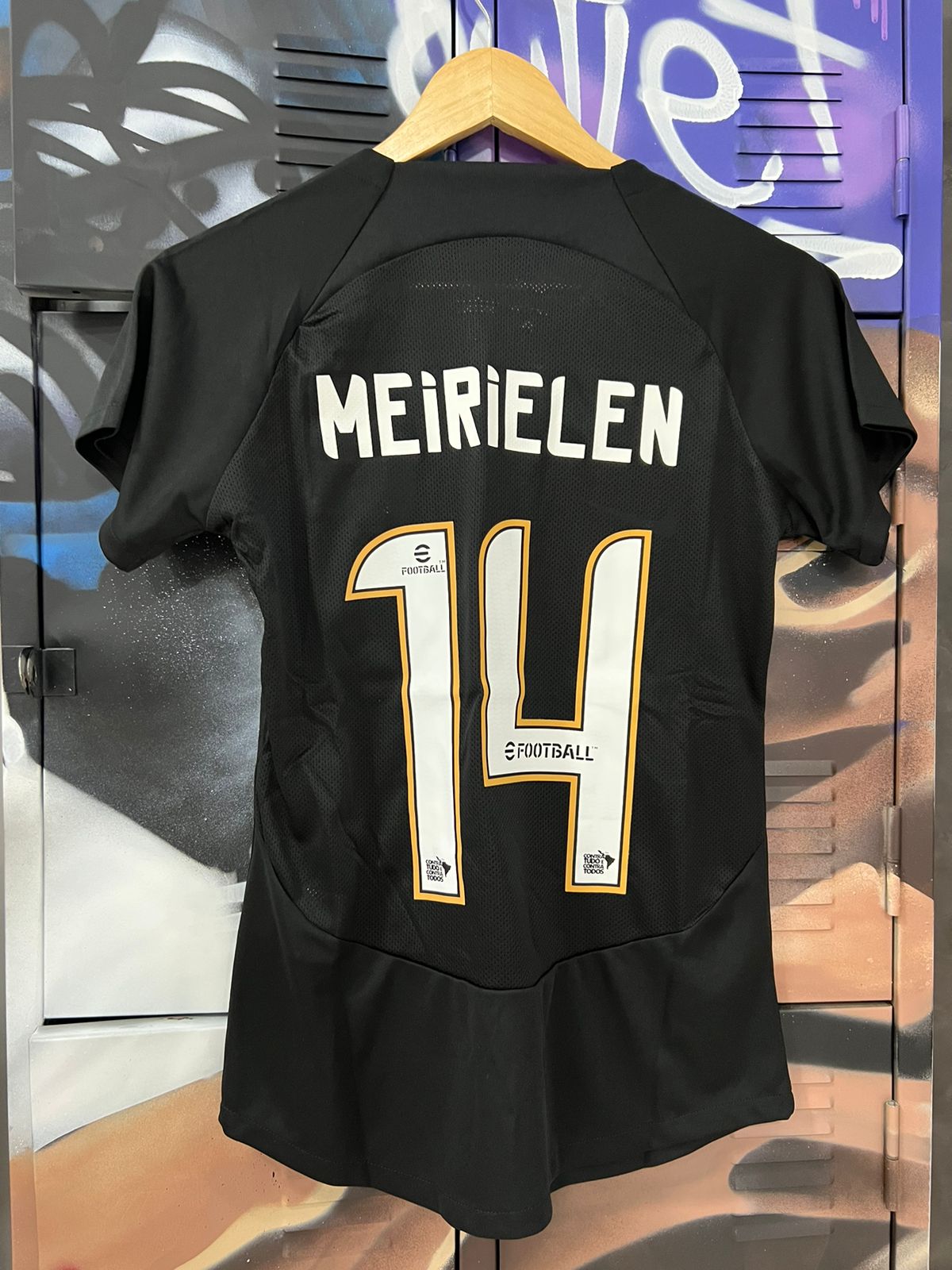 Camisa Corinthians Personalizada (Feminina) Nike Preto