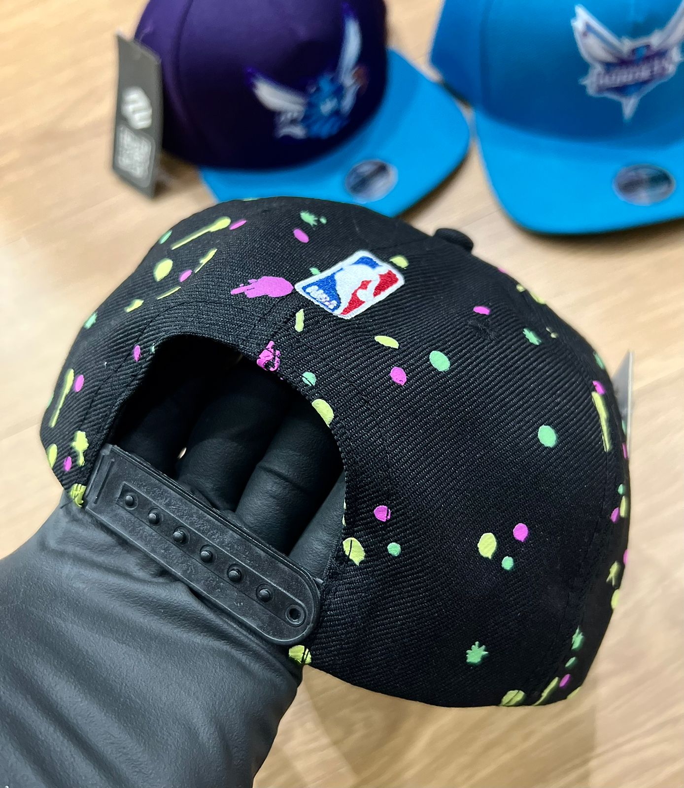 Boné NBA Charlotte Hornets New Era Preto