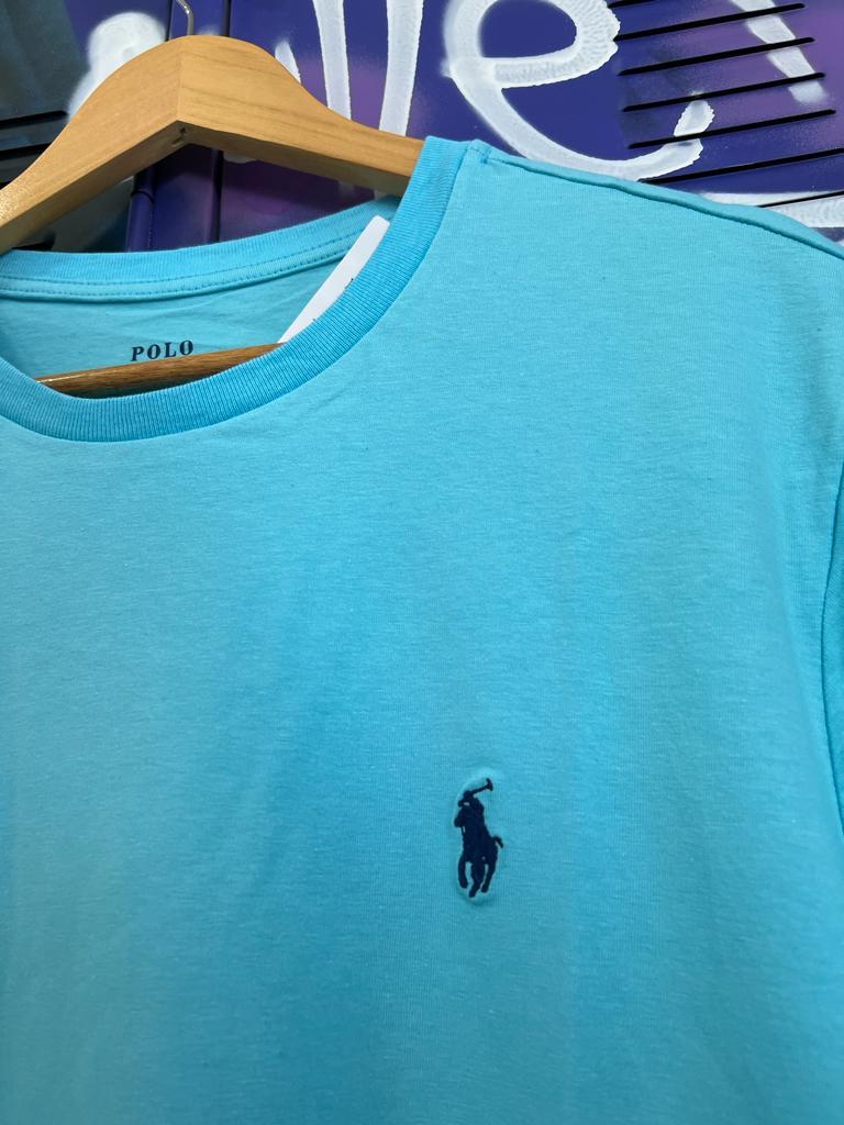 Camiseta Linha Griff Ralph Lauren Azul
