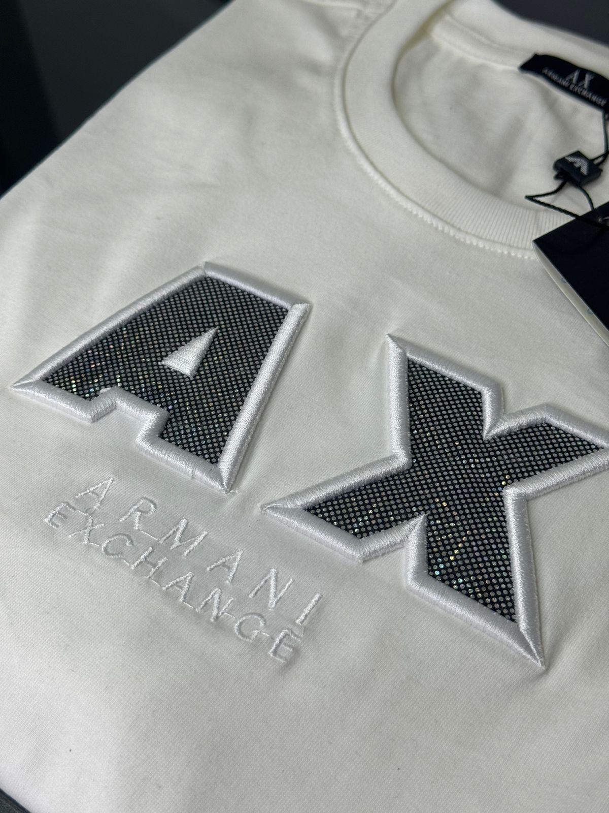 Camiseta Linha Importada Armani Branco