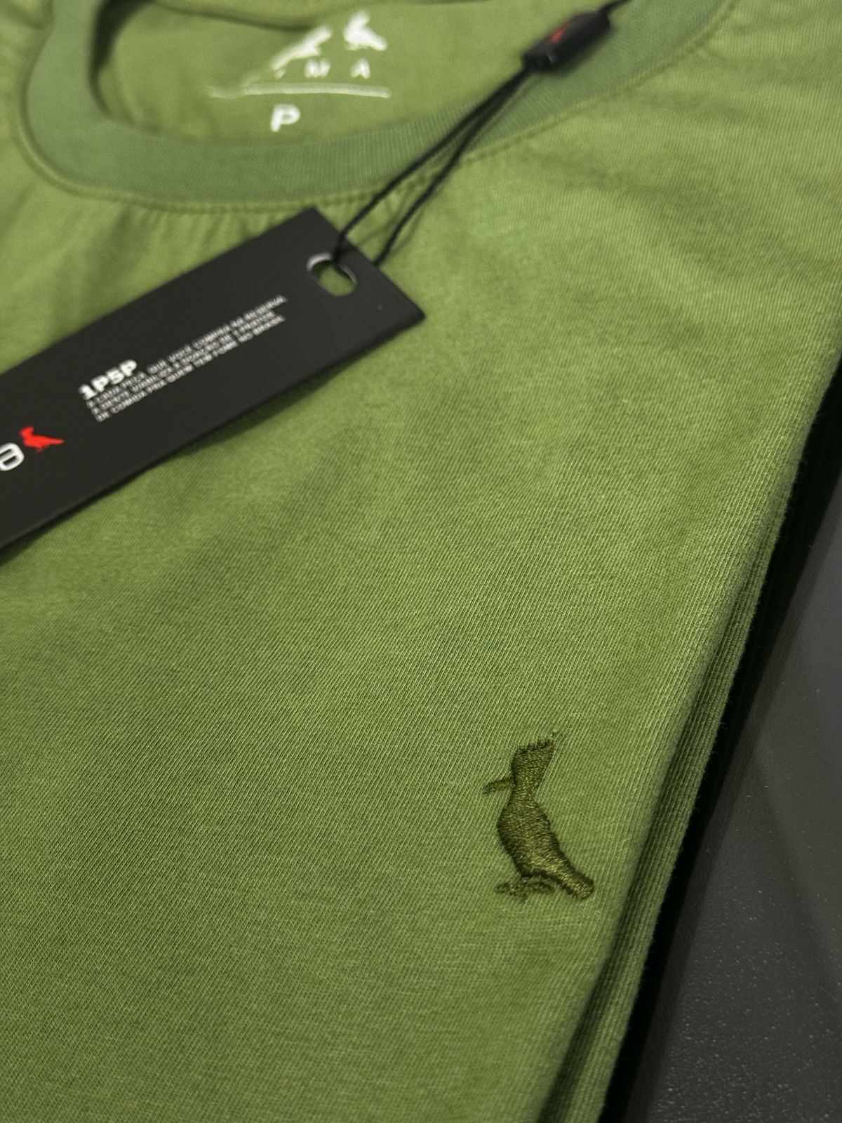 Camiseta Seda Pima Reserva Verde